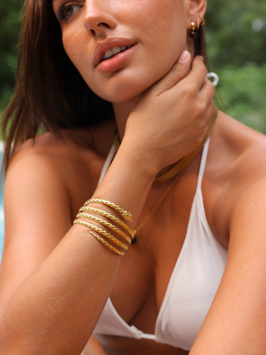 Mysterious Snake Armcuff