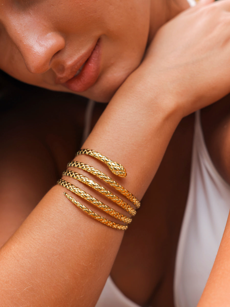 Mysterious Snake Armcuff