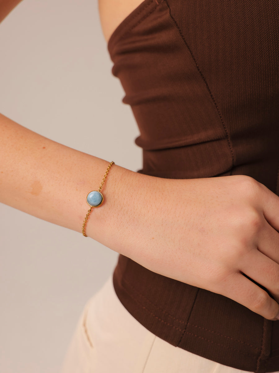 Wandering Wish Light Blue ARMBAND