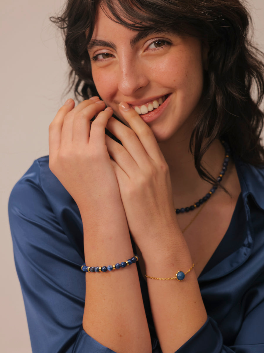Wandering Wish Dark Blue ARMBAND