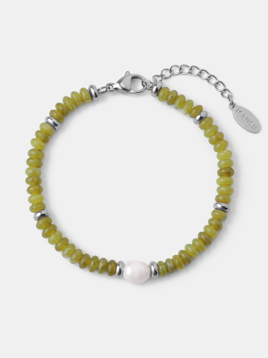 Pearl Dawn Dark Green ARMBAND
