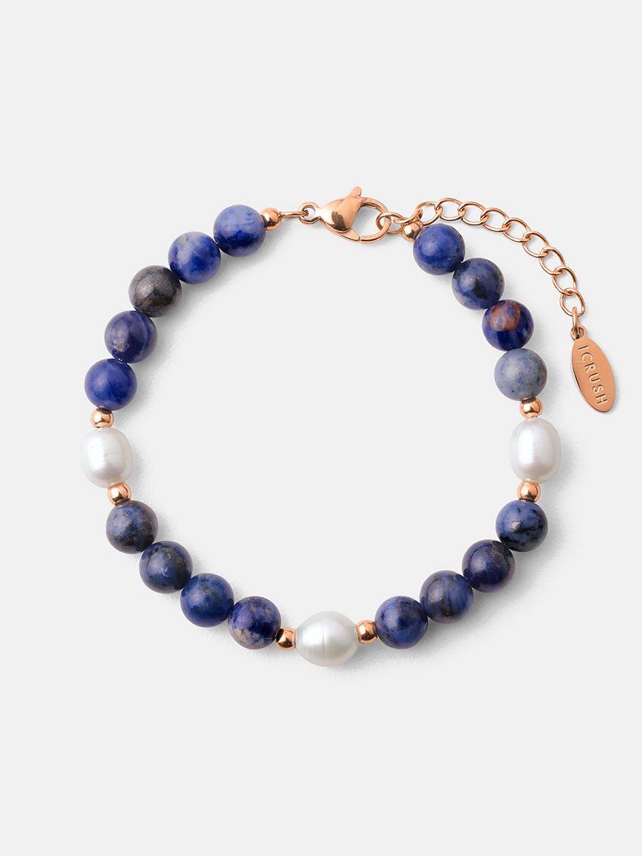 Dawn Pearl Dark Blue ARMBAND