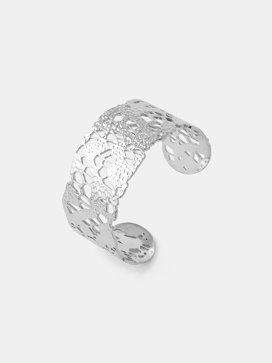 Elegant Mesh Bold Armcuff