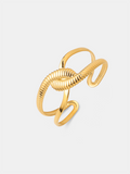 Refined Twist Armcuff