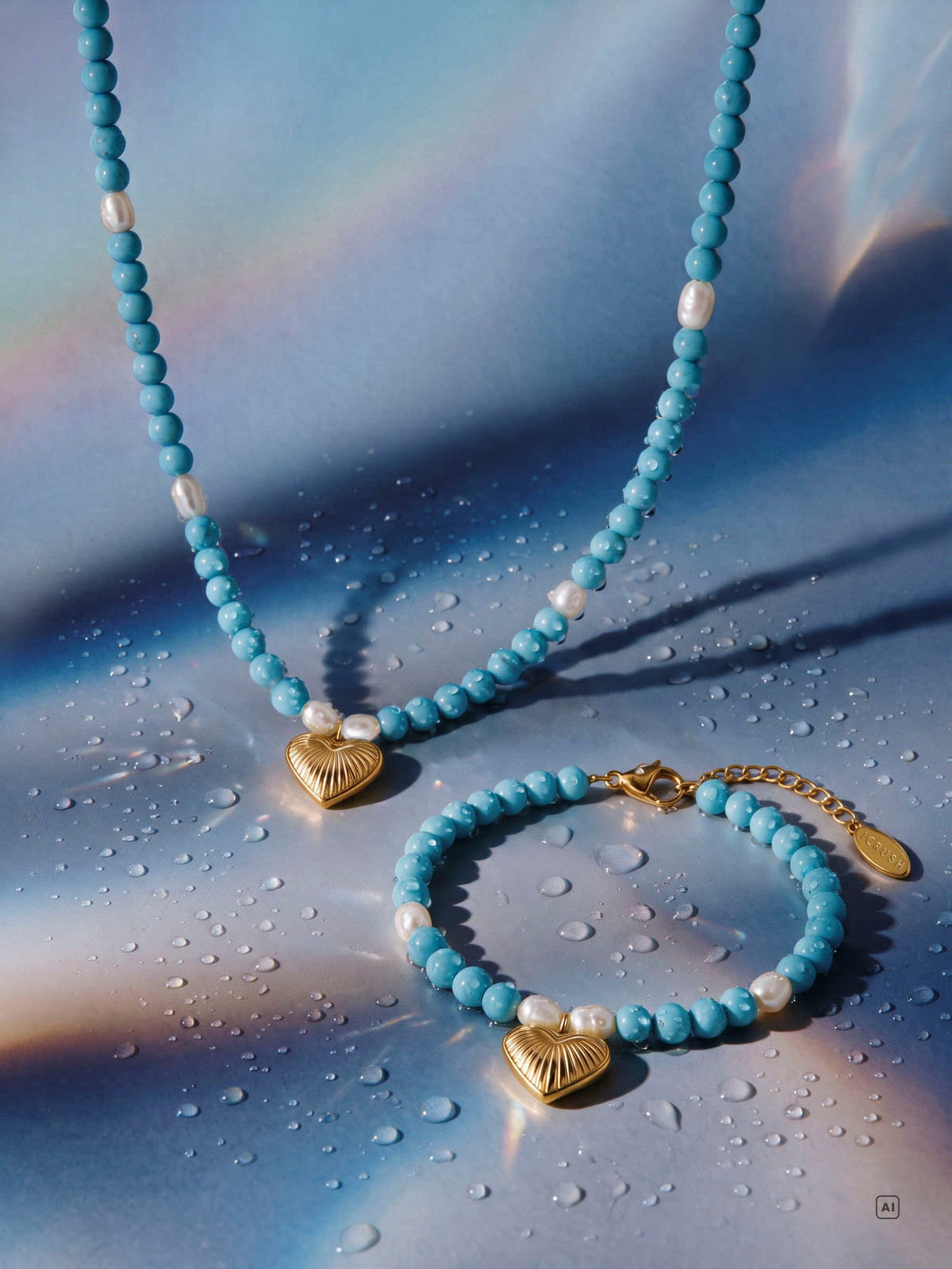Bead Heart ARMBAND