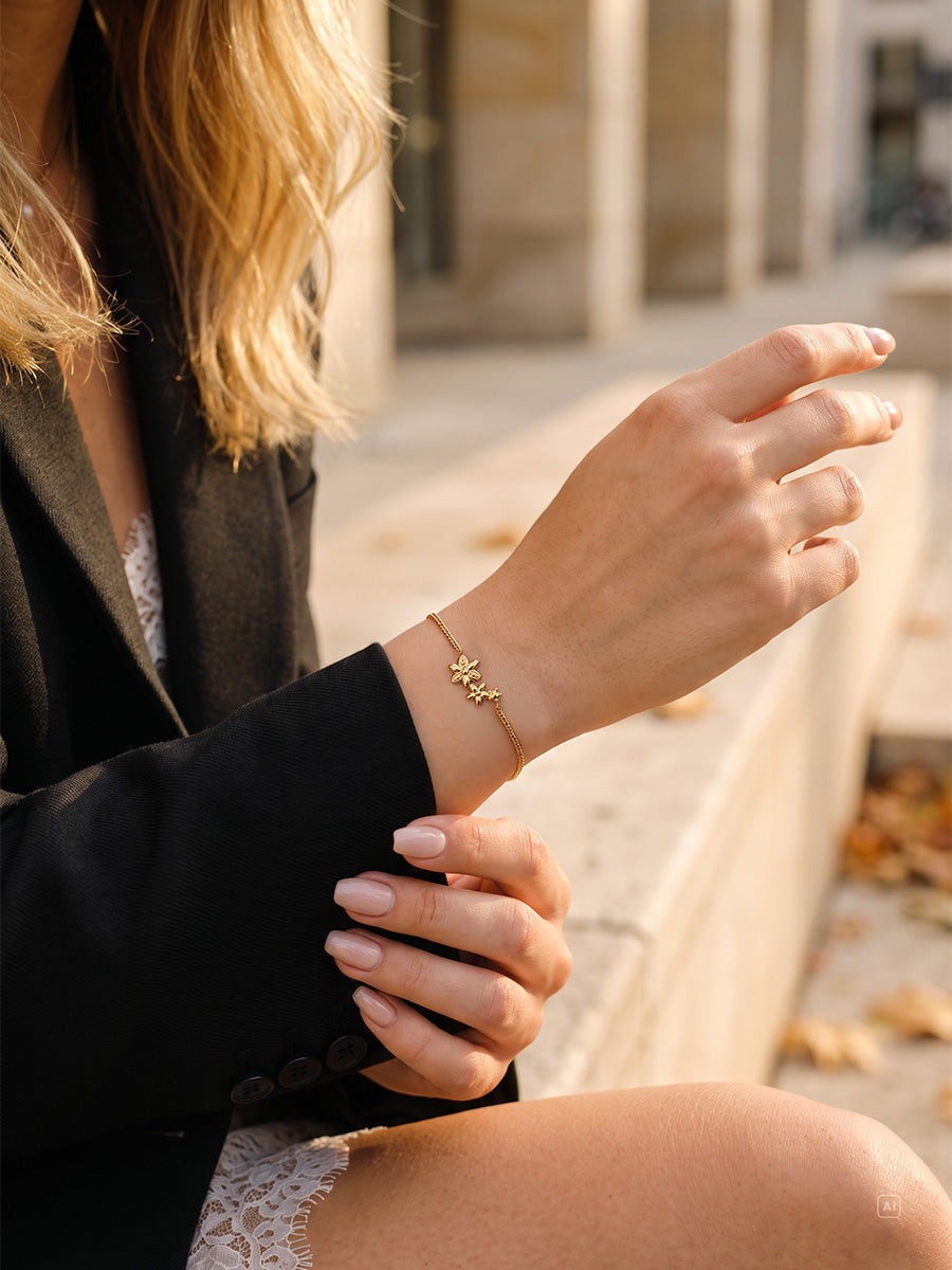 Floral Duet ARMBAND