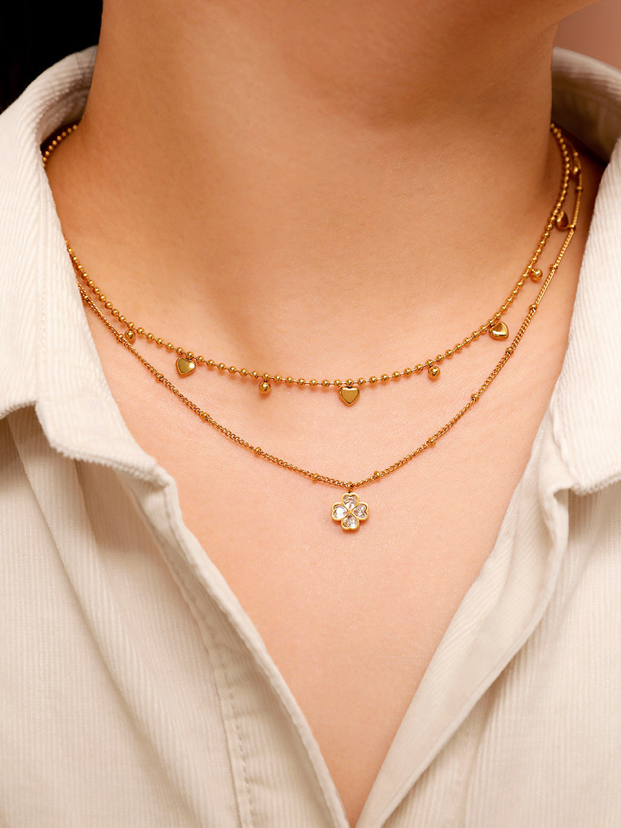 Fourleaf Clover Set GOLD