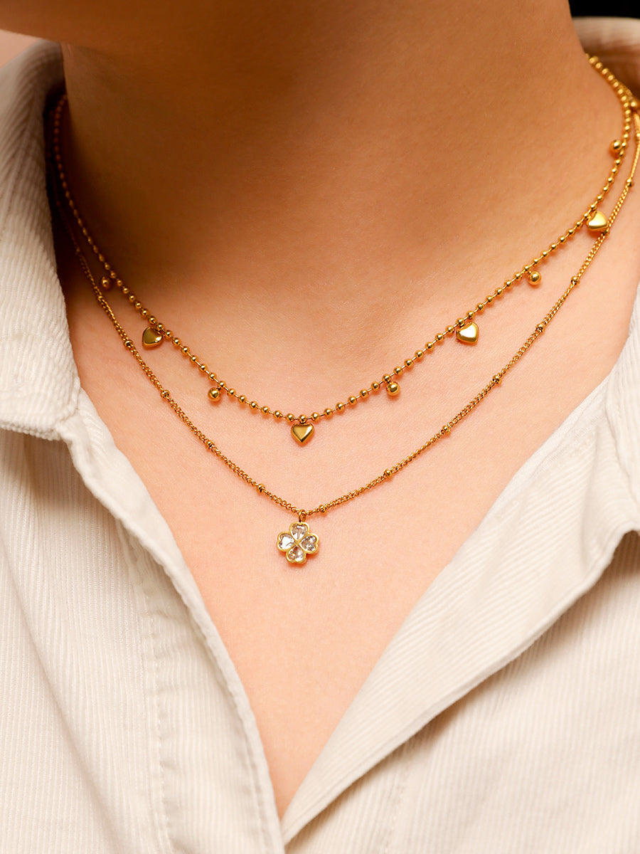 Fourleaf Clover Set GOLD
