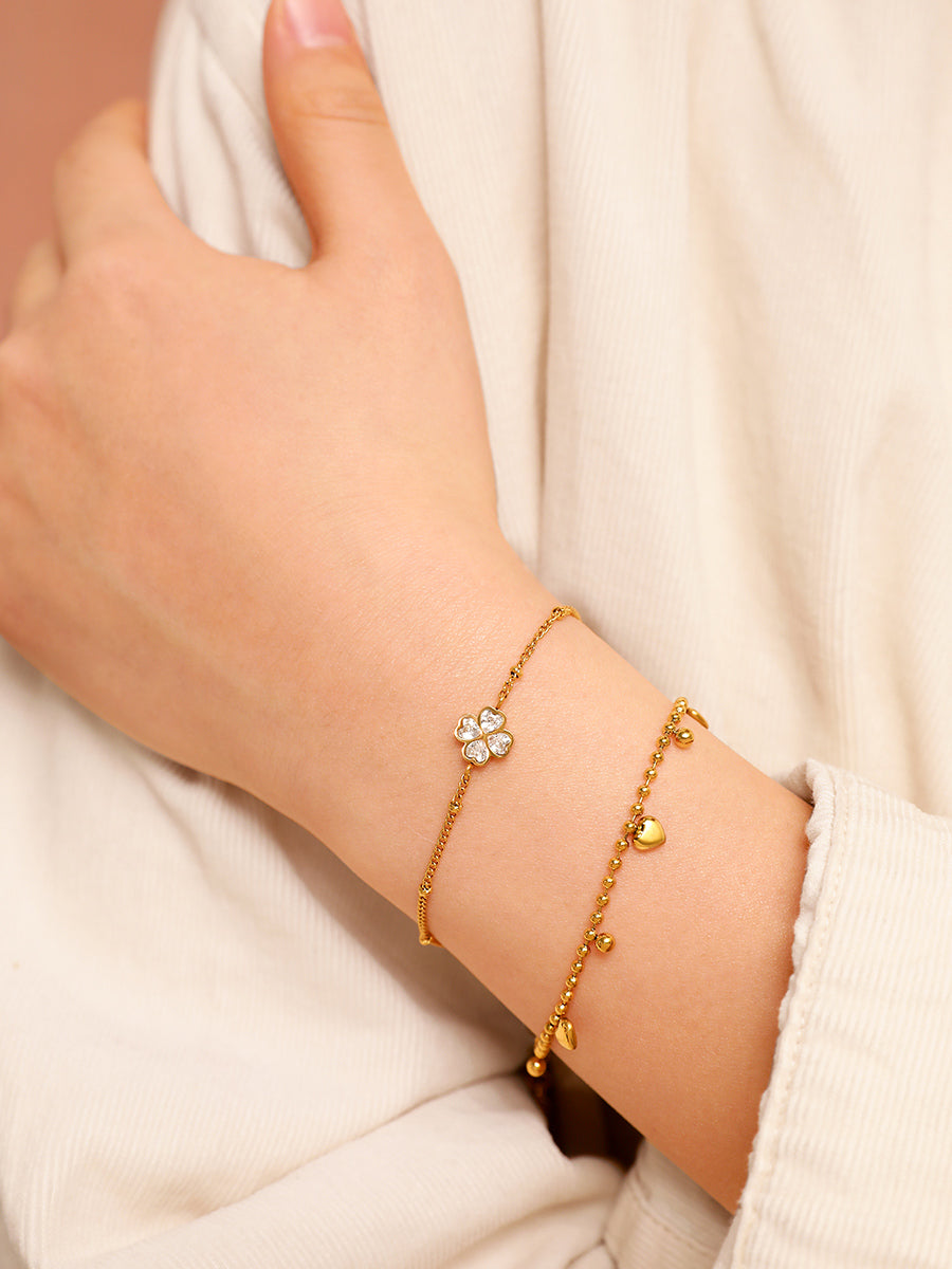 Fourleaf Clover Set GOLD