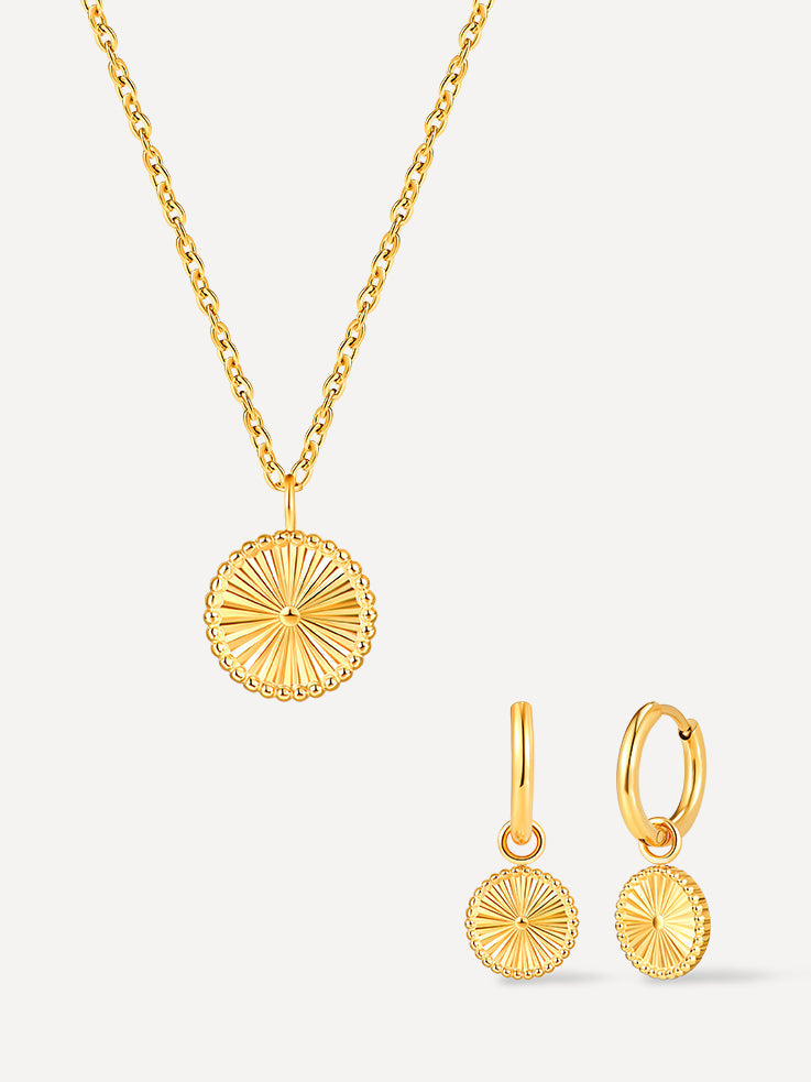 Midsummer Daisies Set Gold