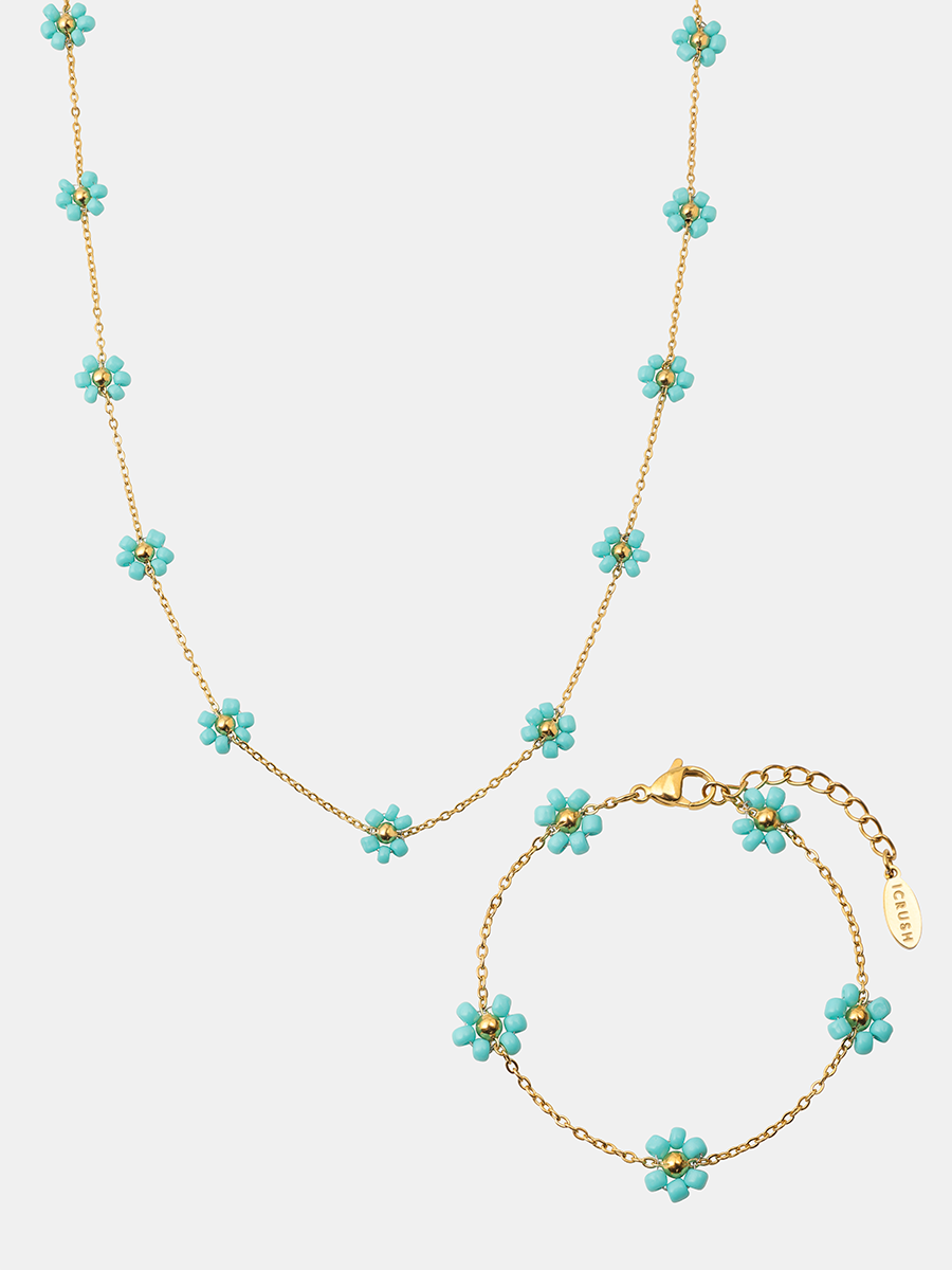 Blossom Moment Turquoise Color Set