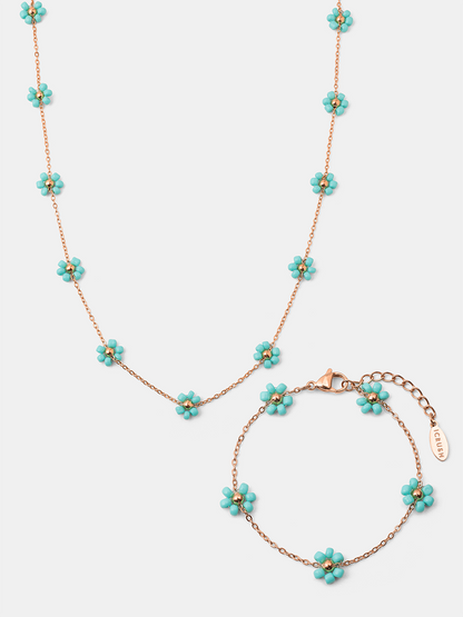 Blossom Moment Turquoise Color Set