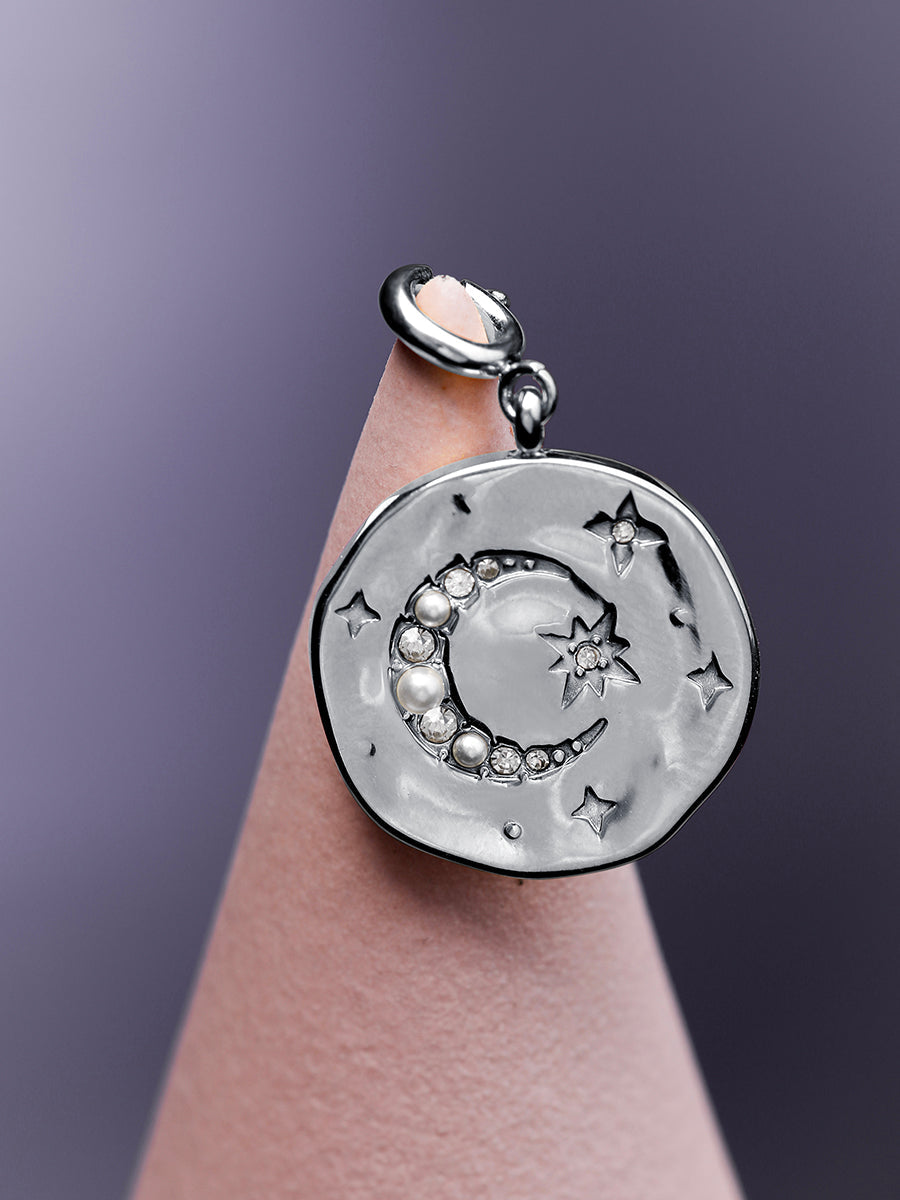 Moon Phase Gleaming Ketten-Charm
