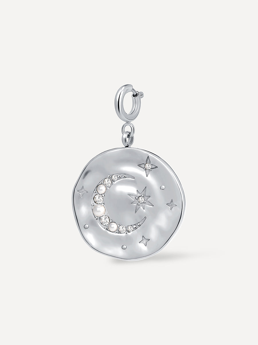 Moon Phase Gleaming Ketten-Charm