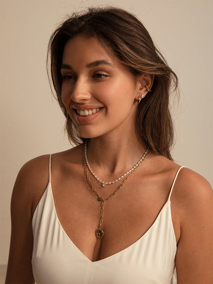 Moon Phase Glow Ketten-Charm