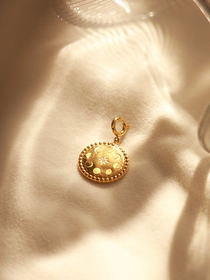 Moon Phase Glow Ketten-Charm