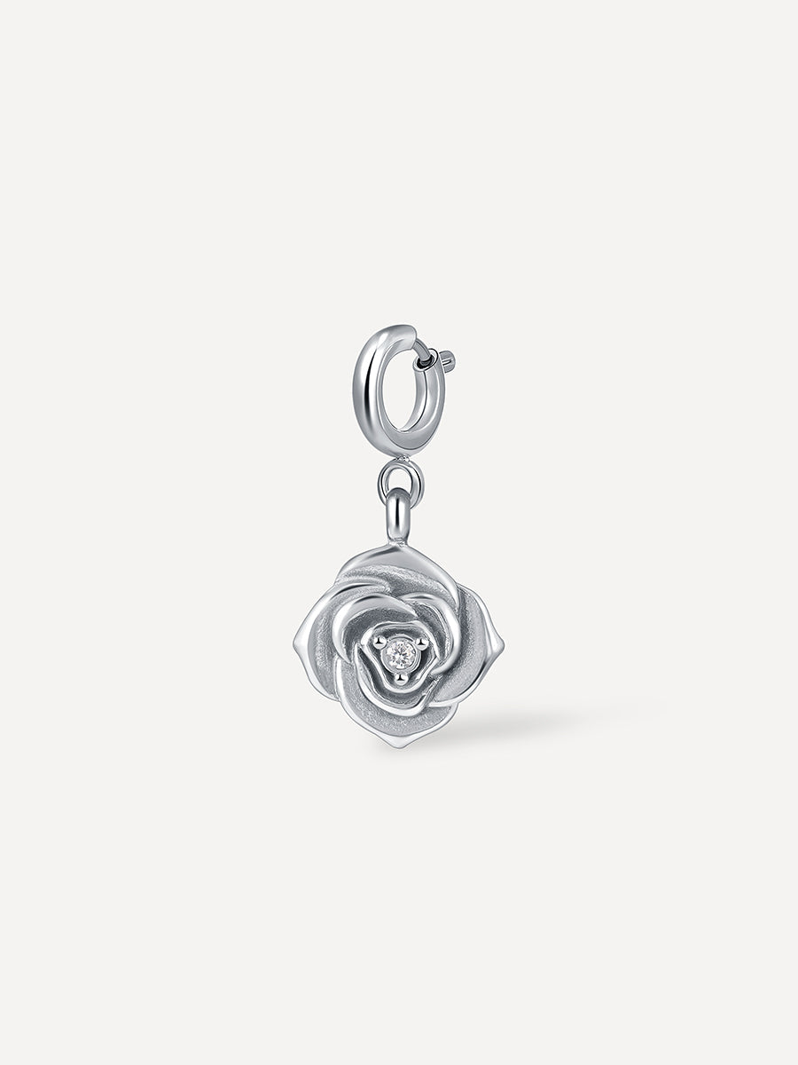 Rose Blooming Grace Ketten-Charm