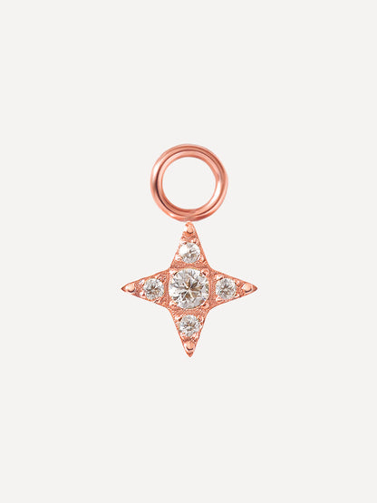 8,5x8,5mm Eternal Polaris Ohrring-Charm
