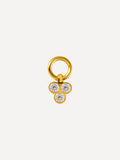 4,7x4mm Victory Fruit Ohrring-Charm