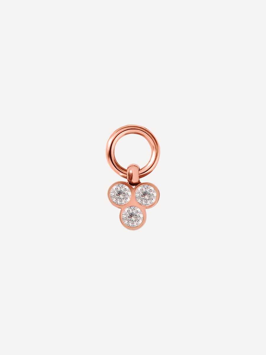 4,7x4mm Victory Fruit Ohrring-Charm