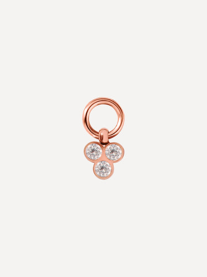 4,7x4mm Victory Fruit Ohrring-Charm