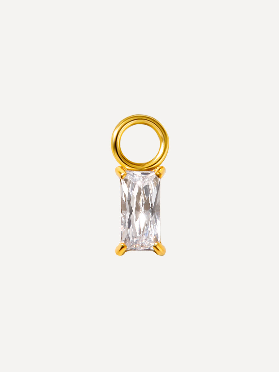 3x6mm Simplicity Shine Ohrring-Charm
