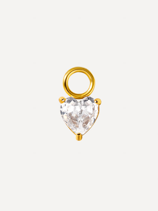 5,5x5,5mm Sincere Love Ohrring-Charm