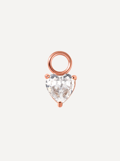 5,5x5,5mm Sincere Love Ohrring-Charm