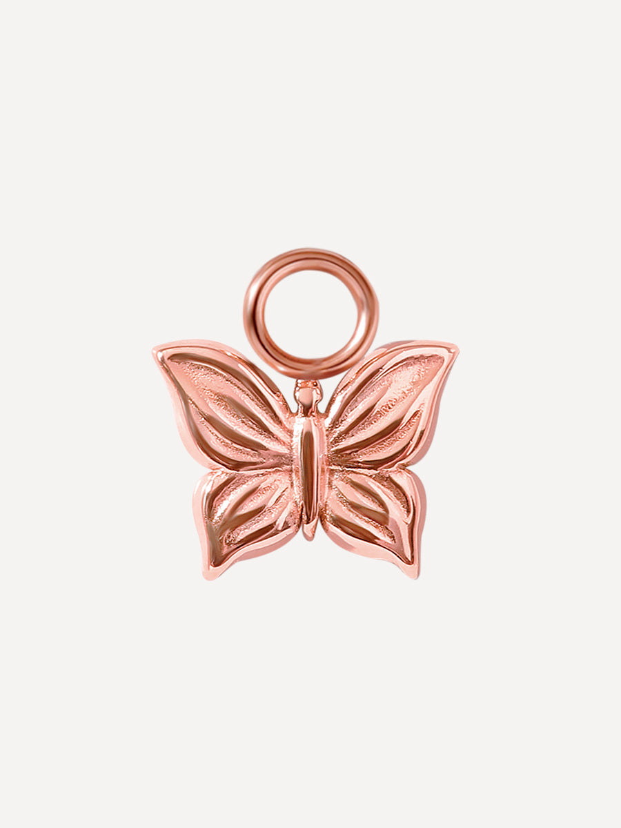 7,5x10mm Dancing Butterfly Ohrring-Charm