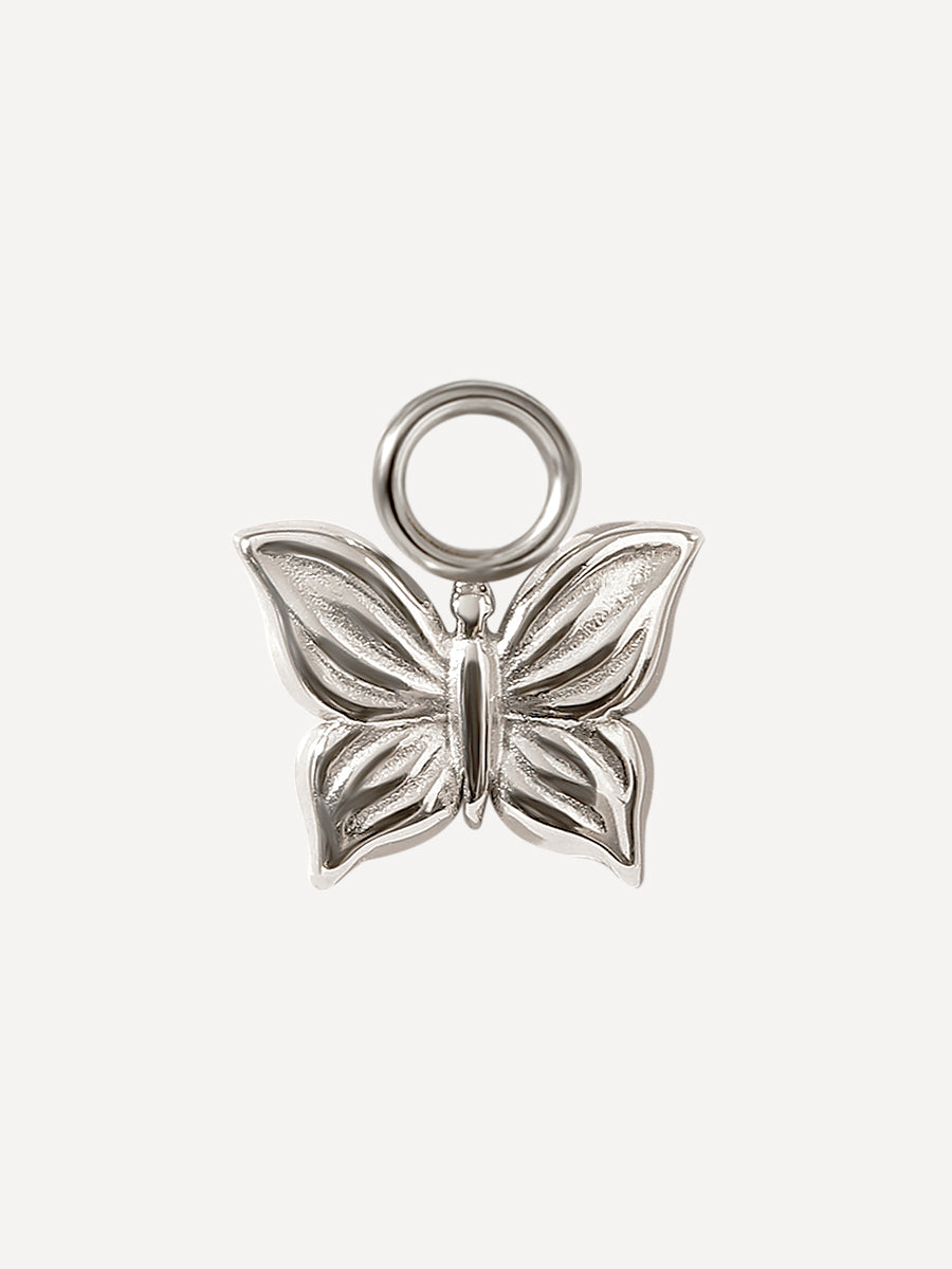 7,5x10mm Dancing Butterfly Ohrring-Charm