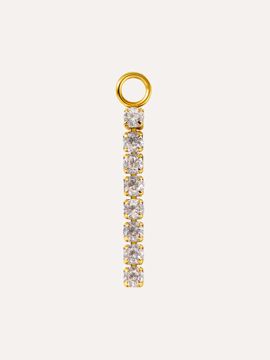 21x2,5mm Aurora Drop Ohrring-Charm