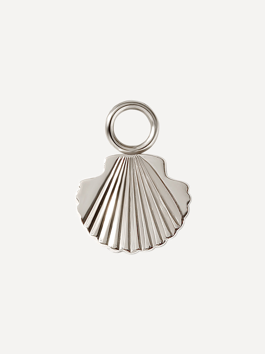 8x9,5mm Sunlit Shell Ohrring-Charm