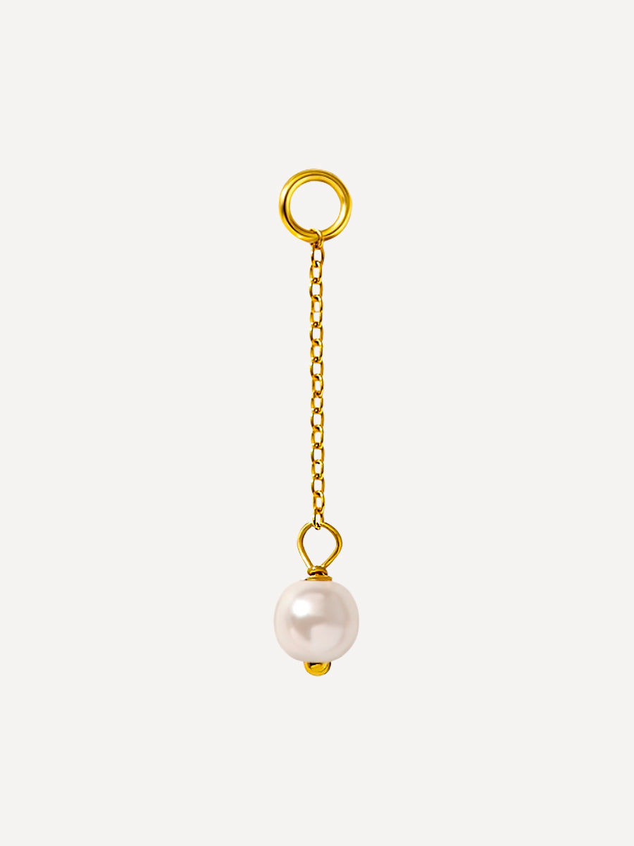 26,5x5mm Graceful Pearl Ohrring-Charm