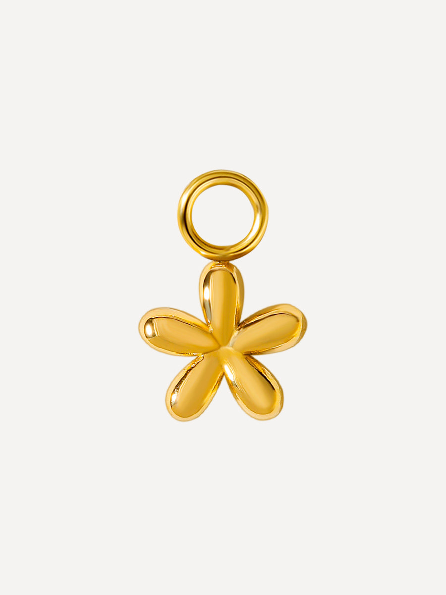 8x8mm Floral Breeze Ohrring-Charm