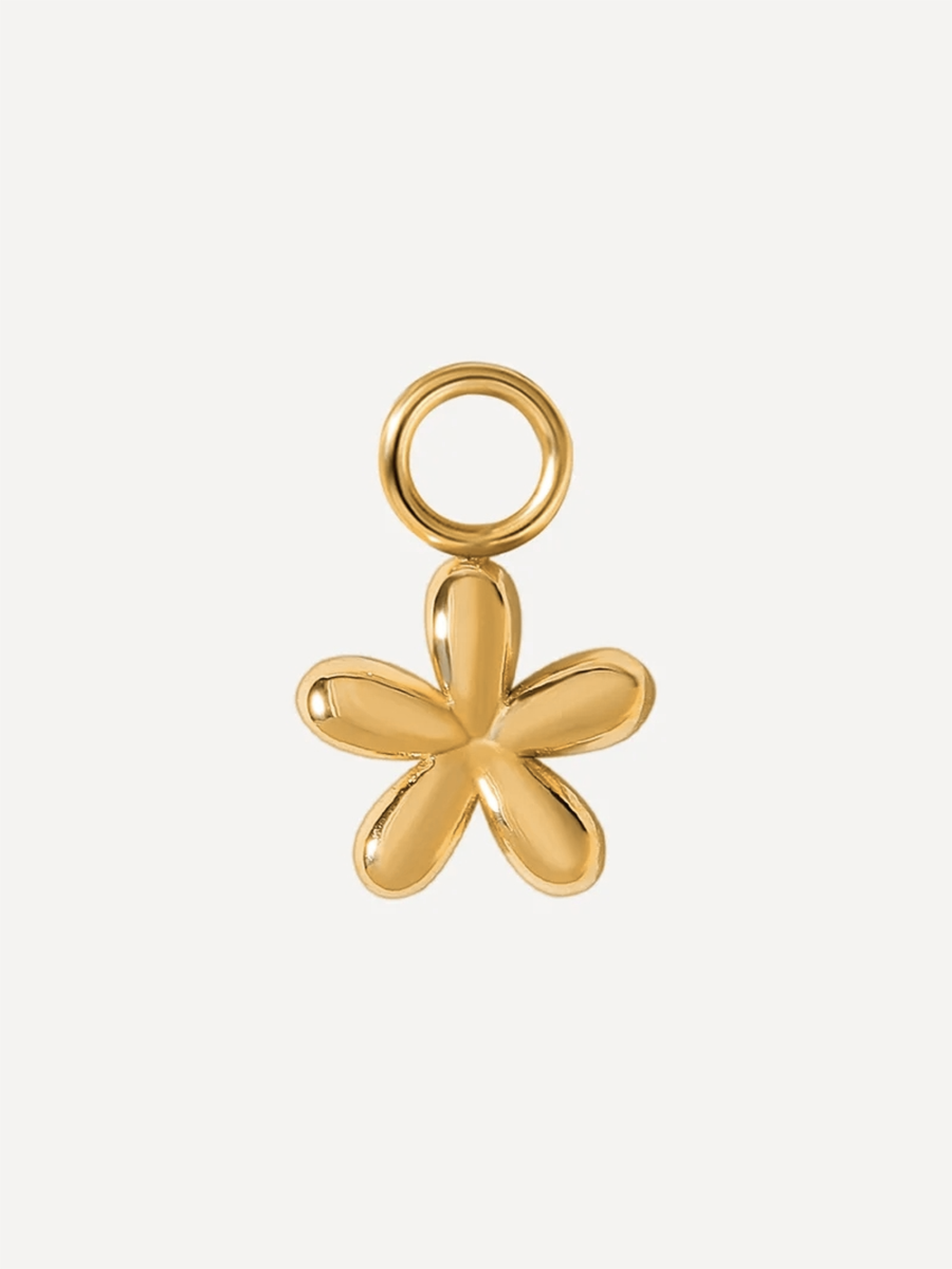 8x8mm Floral Breeze Ohrring-Charm