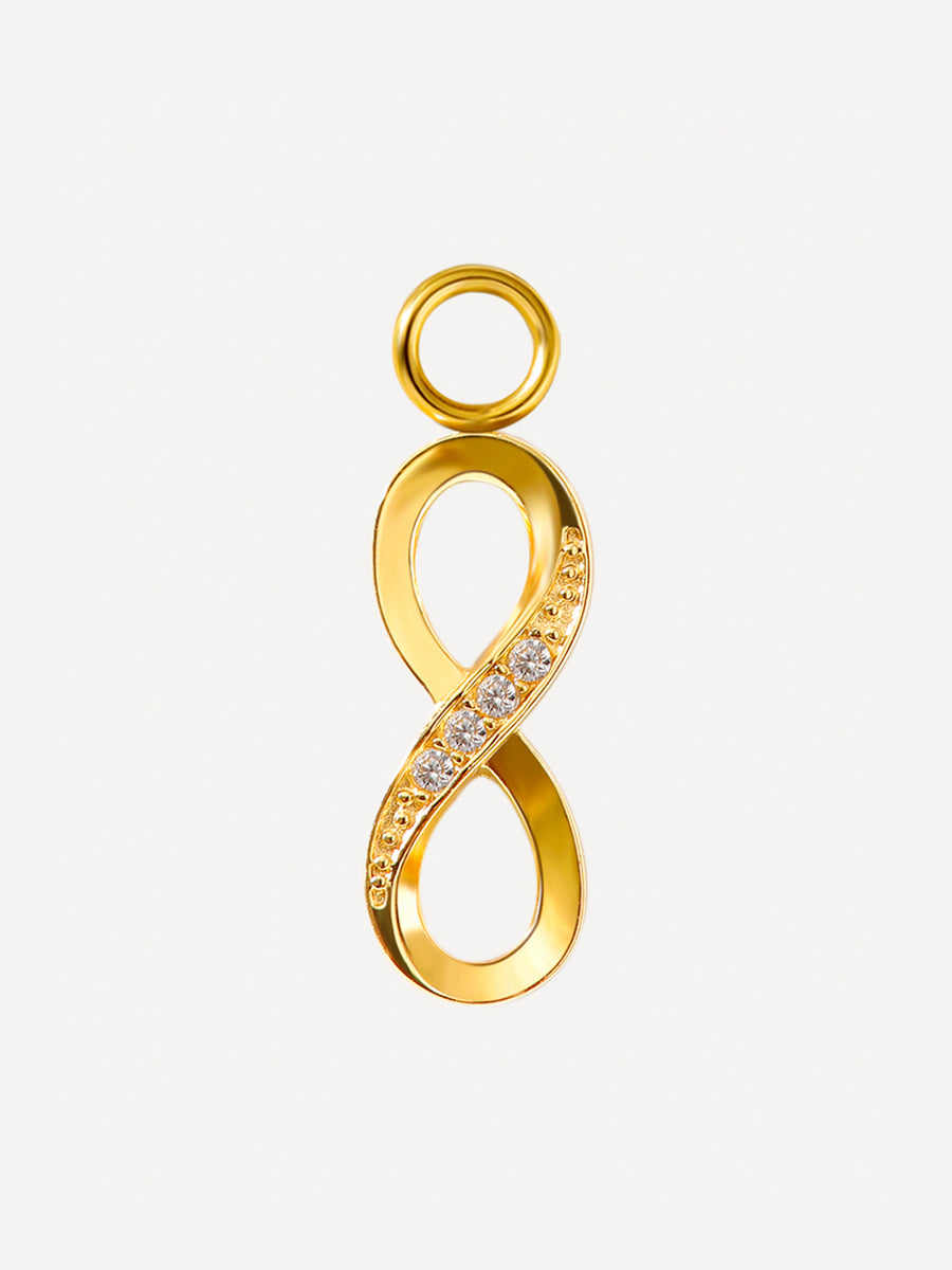15x6mm Twilight Infinity Ohrring-Charm