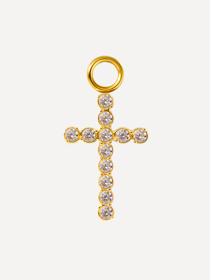 15x10mm Glorious Cross Ohrring-Charm