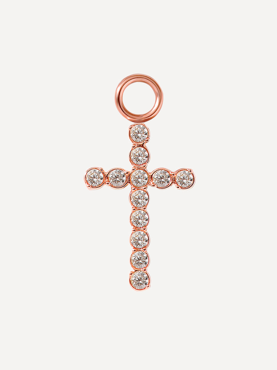 15x10mm Glorious Cross Ohrring-Charm