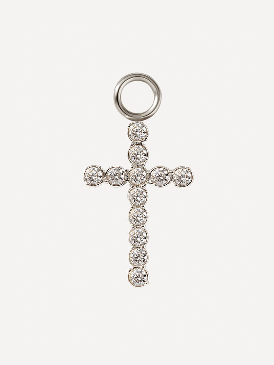 15x10mm Glorious Cross Ohrring-Charm