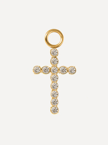 15x10mm Glorious Cross Ohrring-Charm