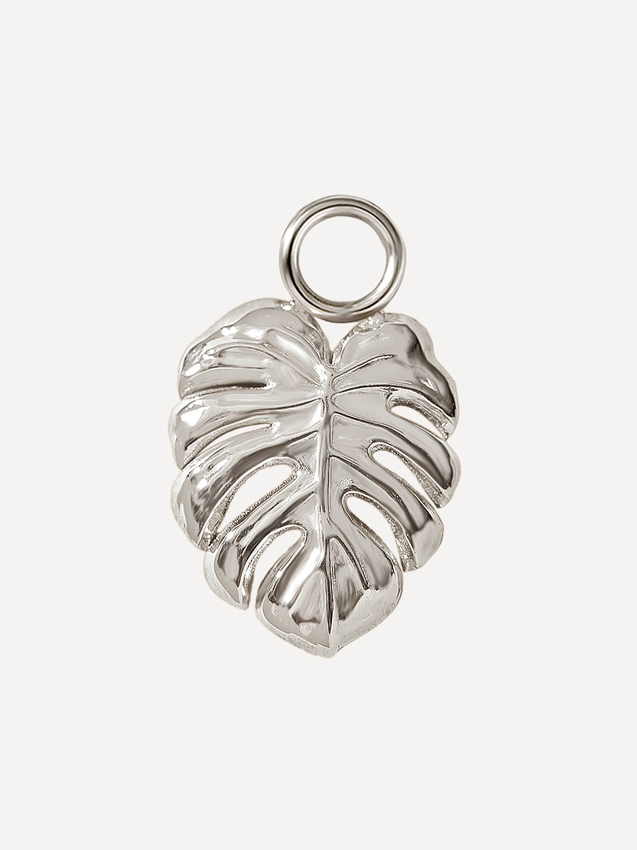 11,5x10mm Monstera Leaf Ohrring-Charm