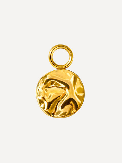 8,8x8,8mm Wave Gleam Ohrring-Charm