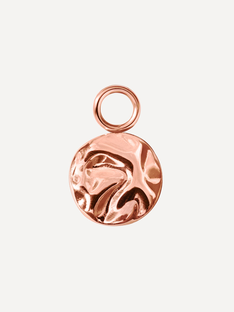 8,8x8,8mm Wave Gleam Ohrring-Charm