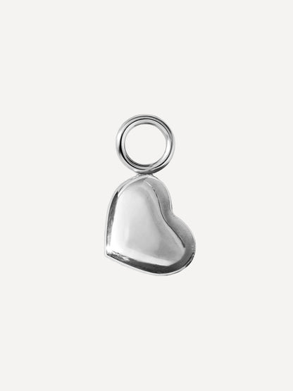 7,7x6,3mm Cherished Heart Ohrring-Charm