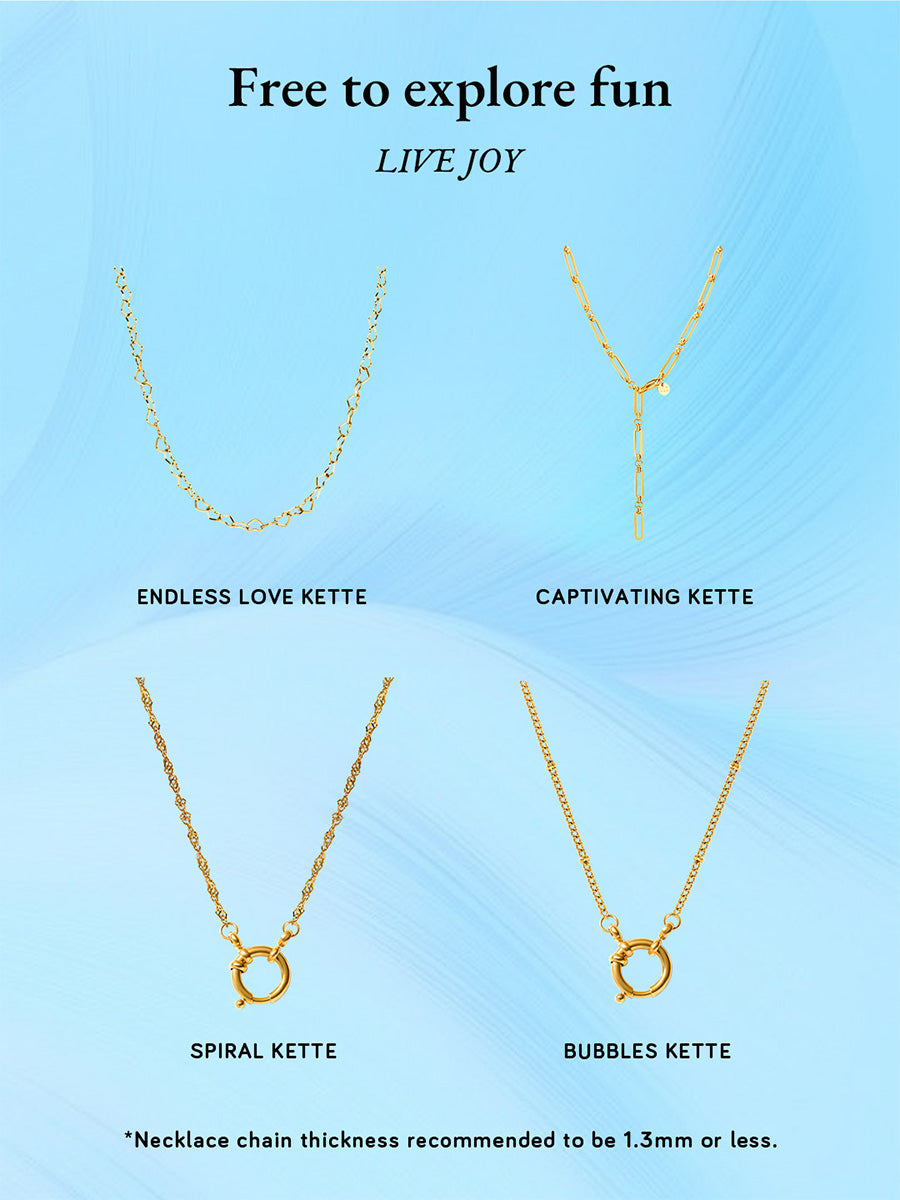 Classic Letter Ketten-Charms