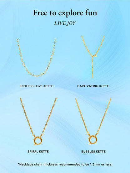 Classic Letter Ketten-Charms