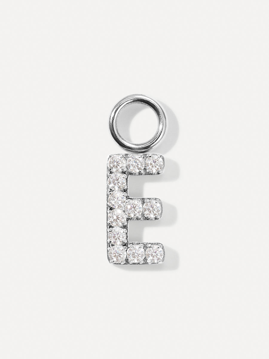 Dazzling Letter Ohrring-Charms