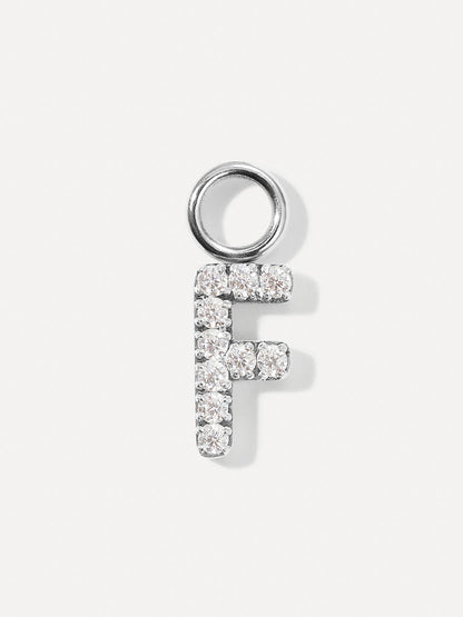 Dazzling Letter Ohrring-Charms