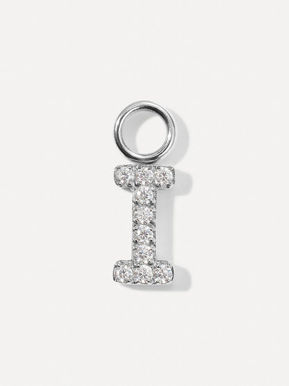 Dazzling Letter Ohrring-Charms