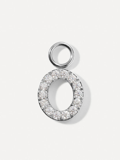 Dazzling Letter Ohrring-Charms